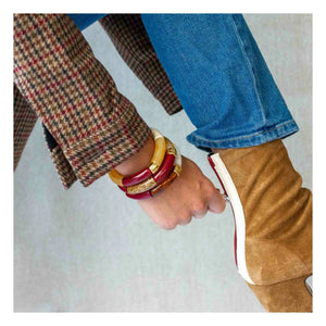 Parabaya - Left 3 Bracelets | Cream