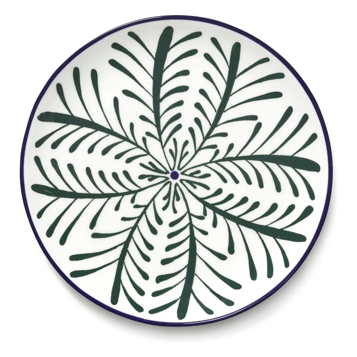 Serax - Bazaar Dessert Plates, Waww La Table - Set of 4 | Green
