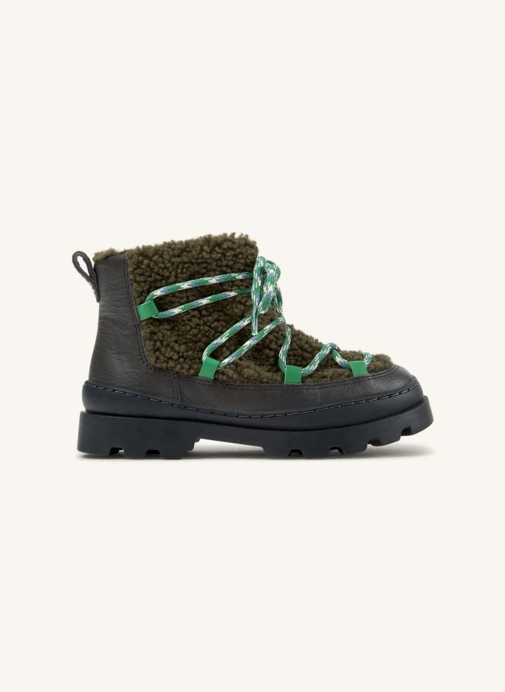 Camper - Twins Padded Boot | Khaki