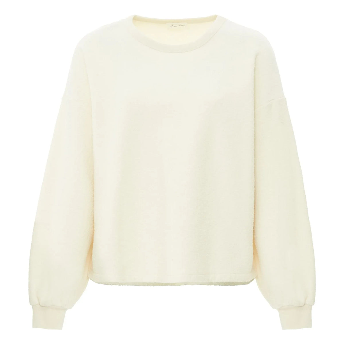 American Vintage - Bobypark Organic Cotton Sweatshirt | Ecru