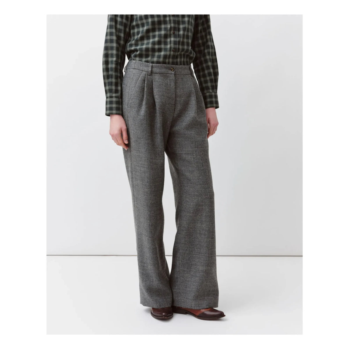 Diega - Pavano Wool Pants | Gray