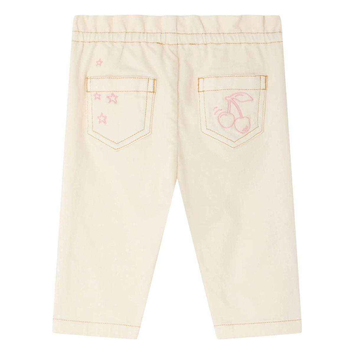 Bonpoint - Luciole organic cotton pants | Ecru