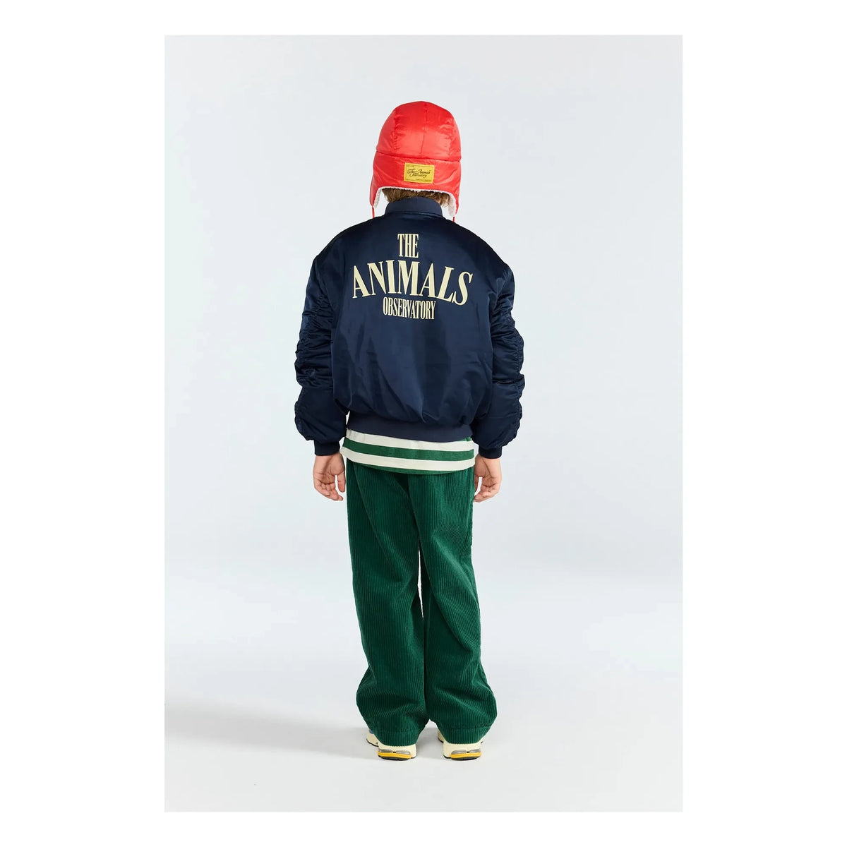 The Animals Observatory - Panda Bomber Recycled Fiber | Navy