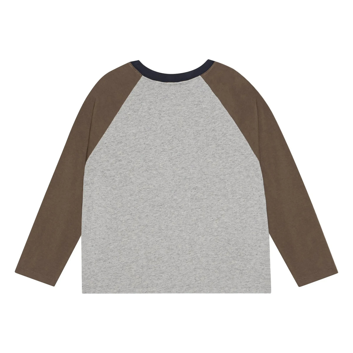 The Campamento - Color Blocked Snake T-Shirt | Grey Melange