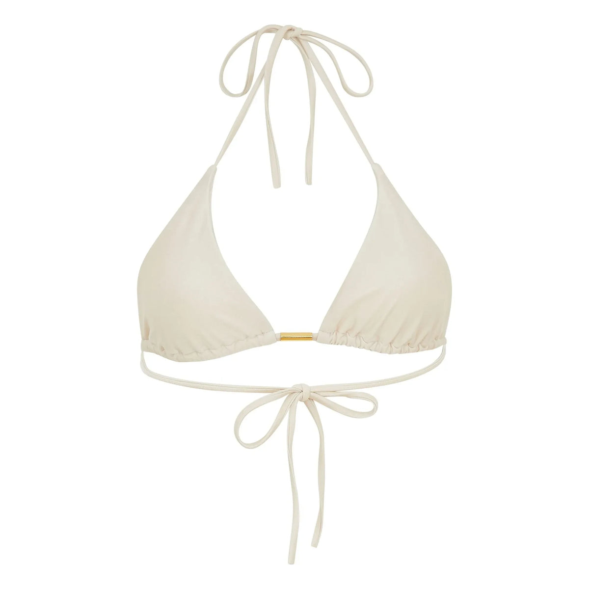 Alma Deia - Triangle Bikini Top Jenny | Off-White