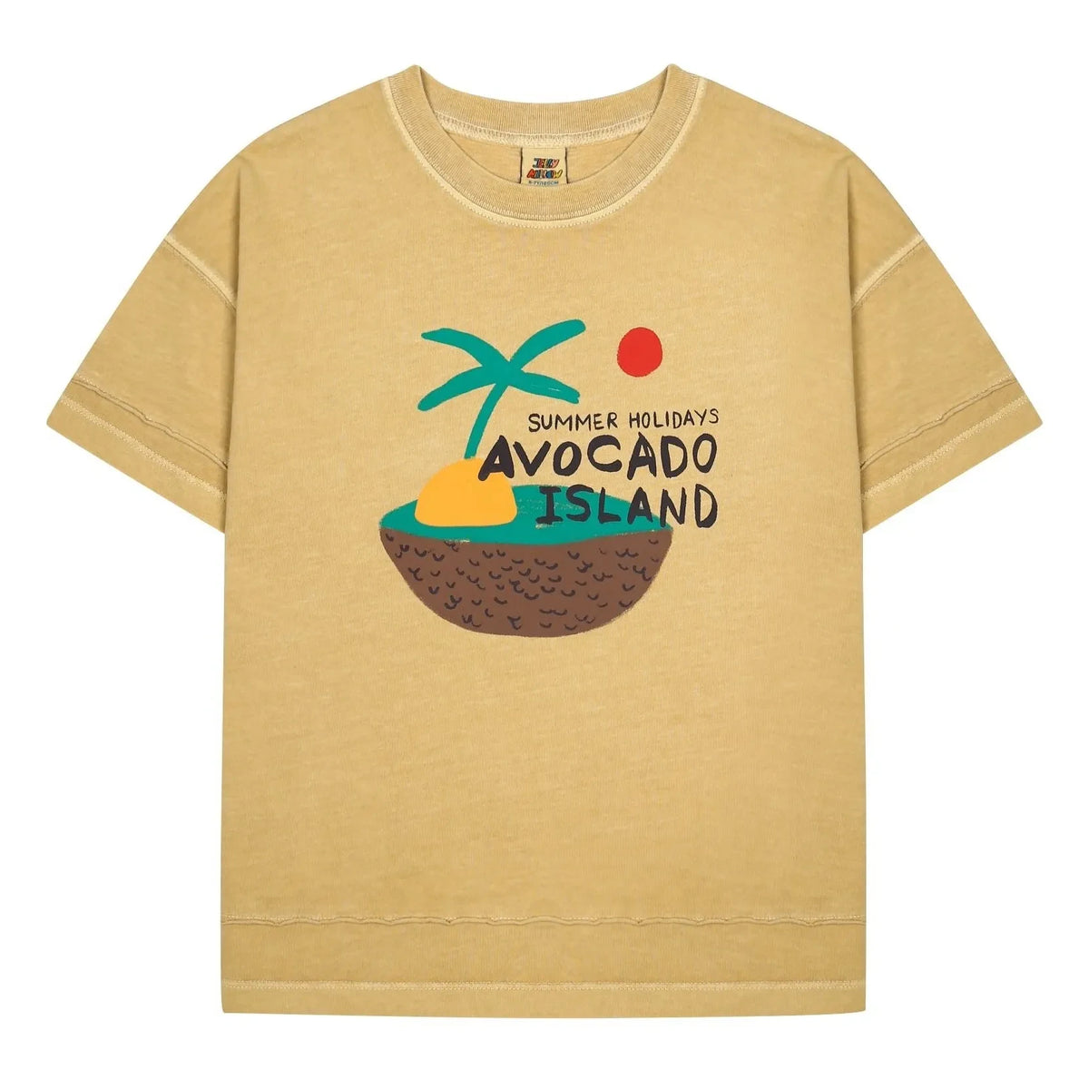 Jelly Mallow - Avocado Island T-shirt | Yellow