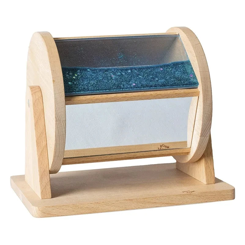 Petit Boum - Sensory Spinner | Natural Wood