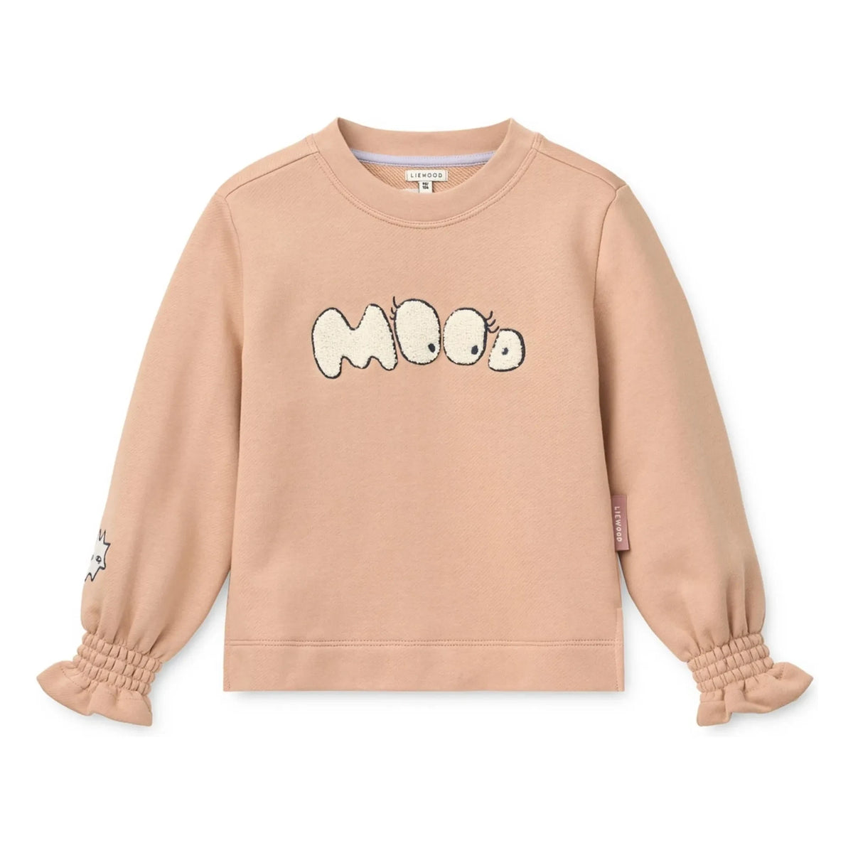 Liewood - Ivey Mood organik pamuk sweatshirt | Pembe