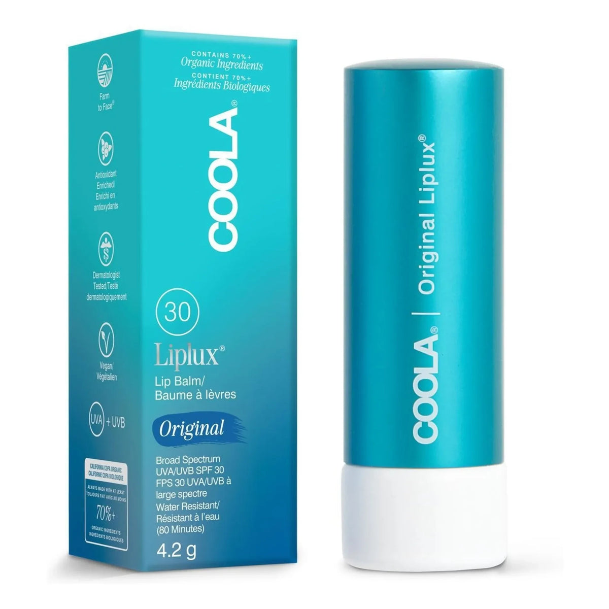 Coola - Original Liplux® Sun Lip Balm SPF30 - 4.4 ml