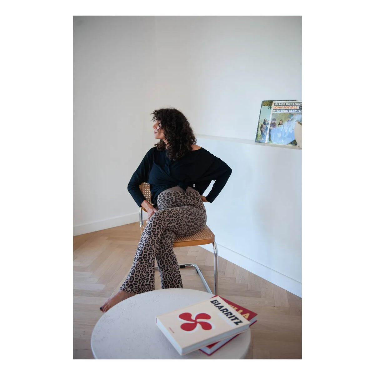 Mama Hangs - Mama Flow Maternity Flare Leggings | Leopard