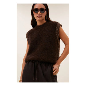By Bar - Noby Alpaca Sweater | Chocolate