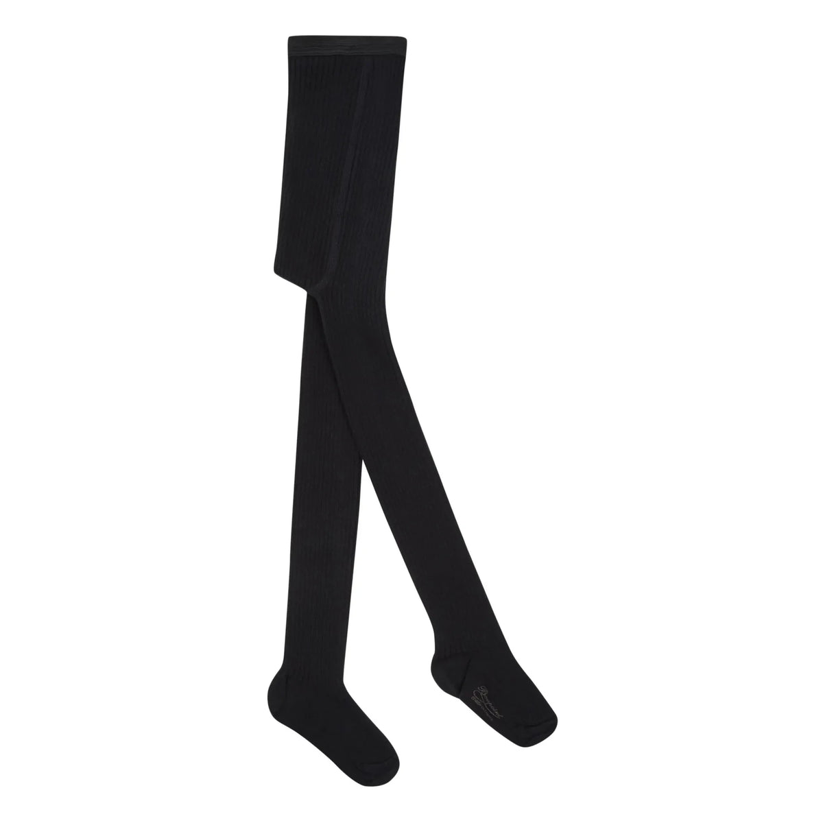 Bonpoint - Ribbed Tights | Black