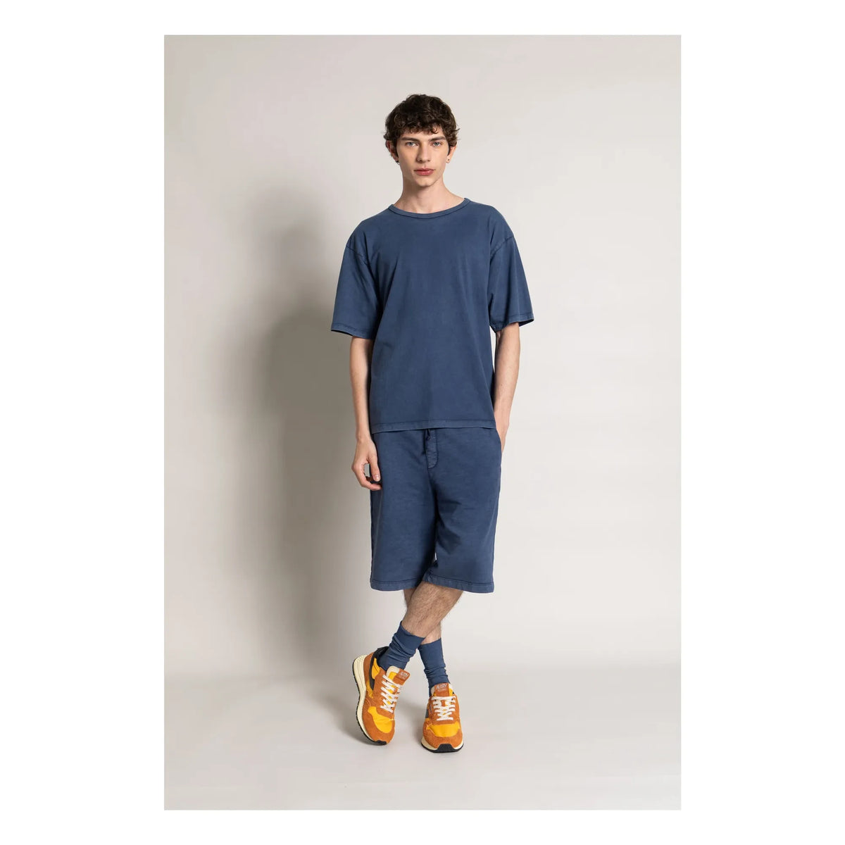 Smallable Man - Aron Organic Cotton Shorts | Navy Blue