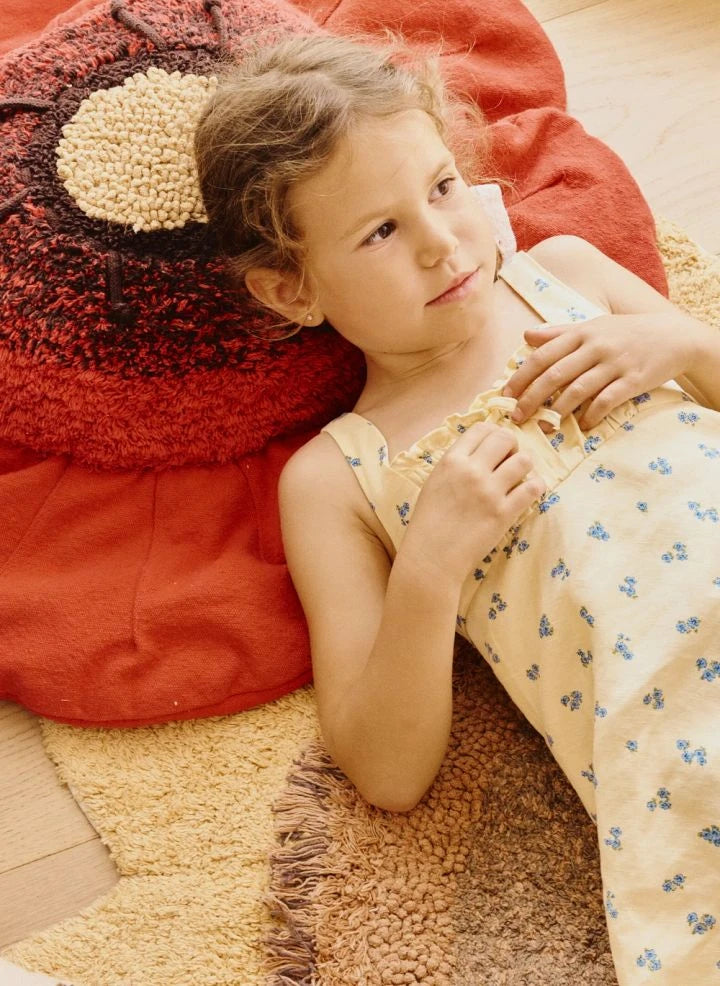Lorena Canals - Red Poppy Floor Cushion