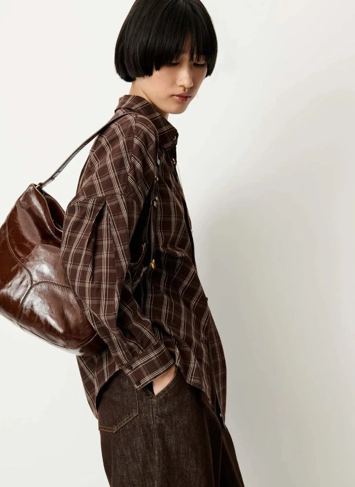 Sessùn - Booklyn Cotton Shirt | Mocha