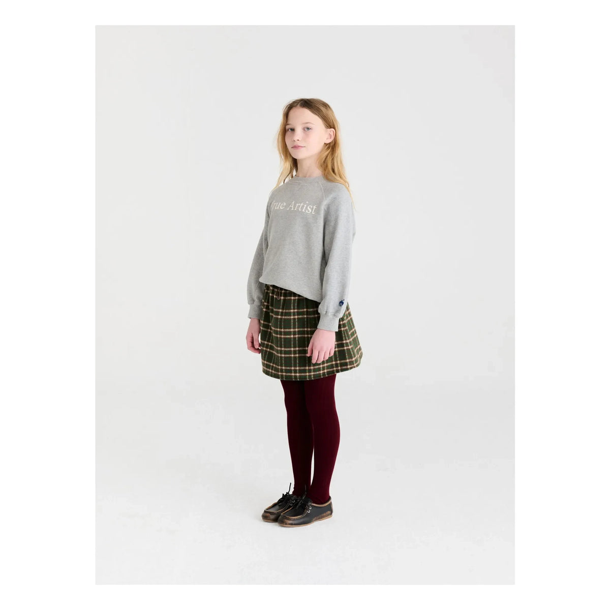 True Artist - Skirt N°8 Checkered | Green