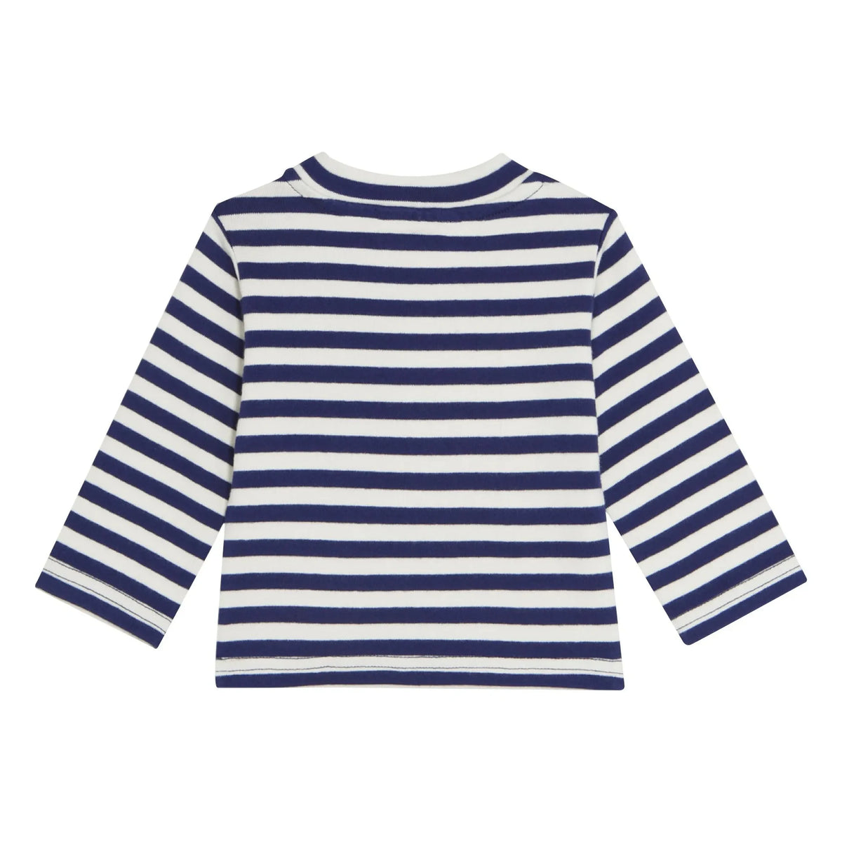 The Campamento - Smiley face striped T-shirt | Blue