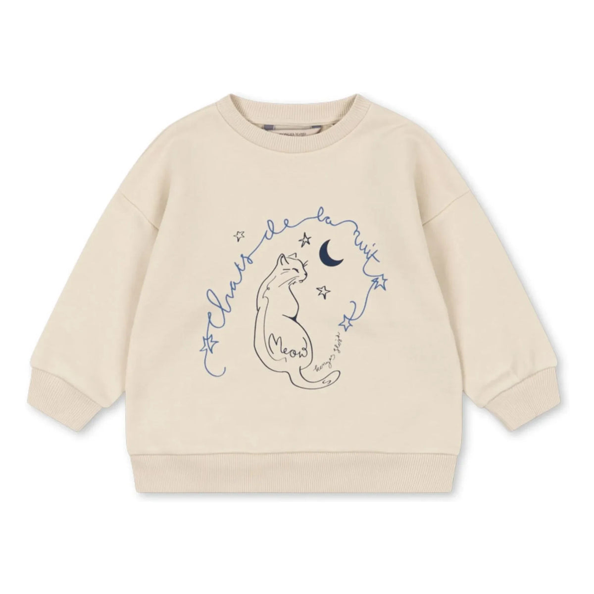 Konges Sløjd - Lou Chat Organic Cotton Sweatshirt | Cream