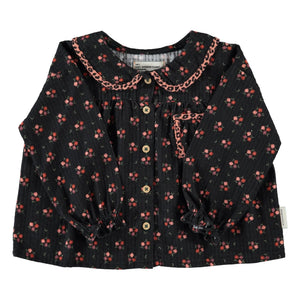 Piupiuchick - Floral Blouse | Black