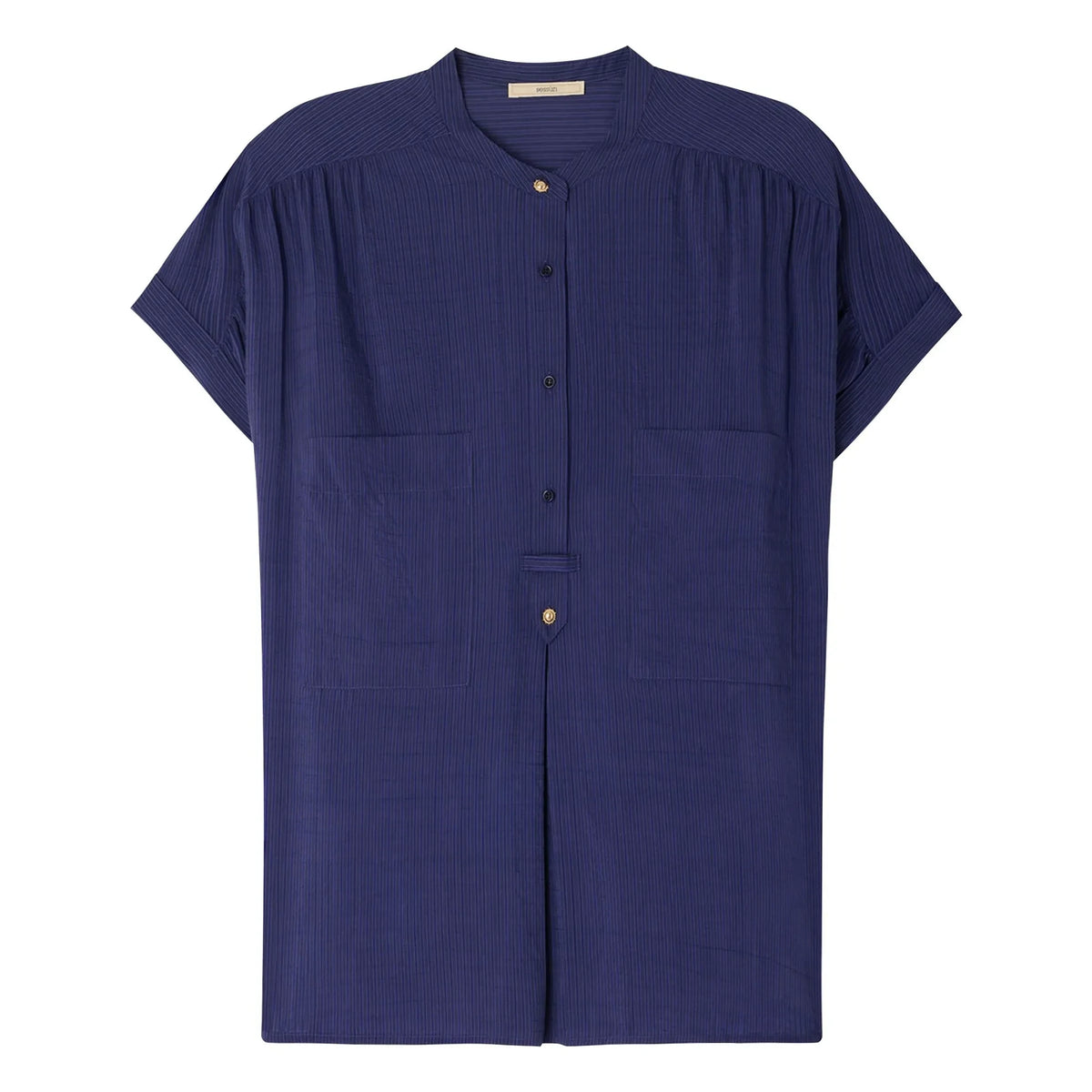 Sessùn - Camille Blouse | Navy Blue
