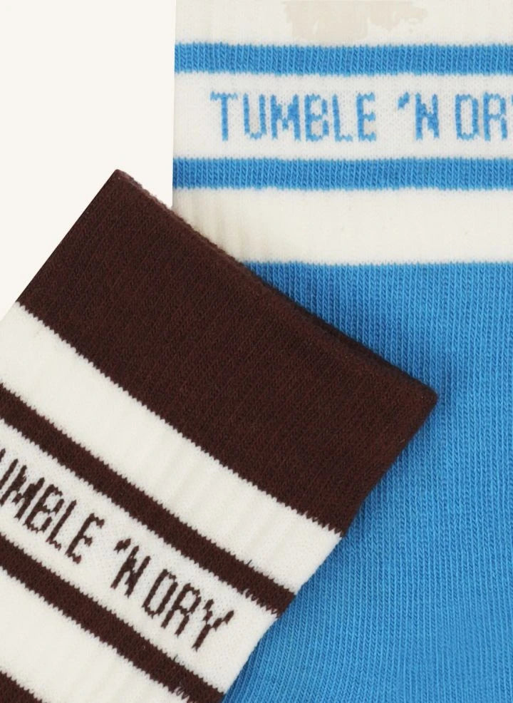Tumble N'Dry - 2 Pair Sock Set | Turquoise