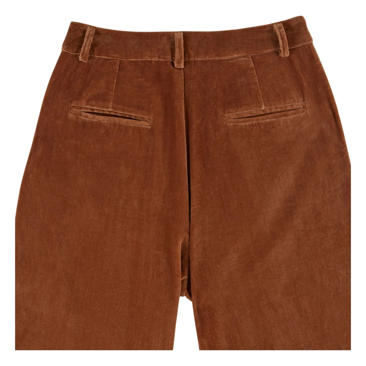 Emile et Ida - Caroub Velvet Pants | Camel