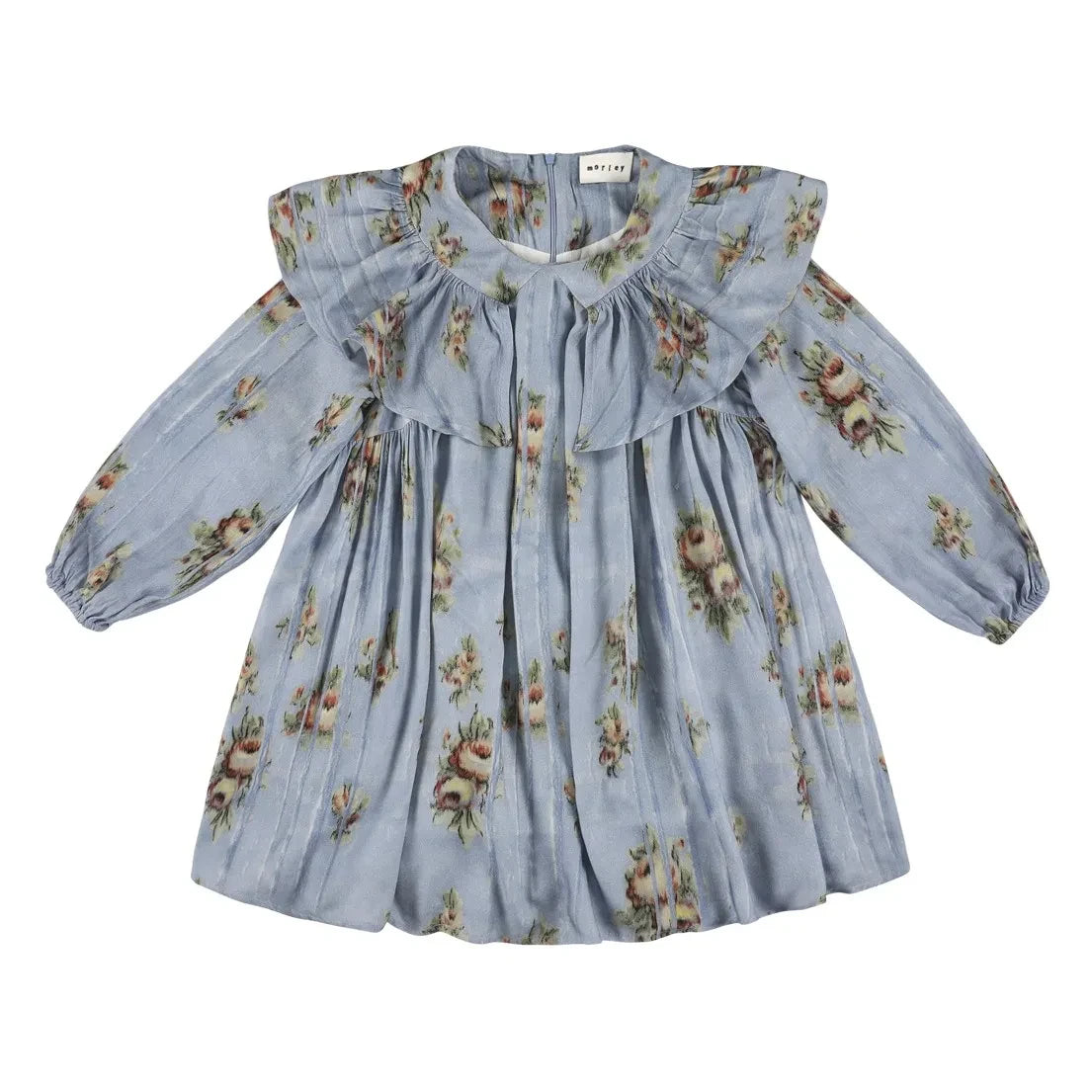 Morley - Zabel Floral Ruffled Dress | Light Blue