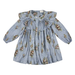 Morley - Zabel Floral Ruffled Dress | Light Blue