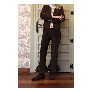 Maria de la Orden - Percy Cotton Trousers | Brown