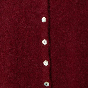 American Vintage - Vitow Alpaca Cardigan | Cherry Wood