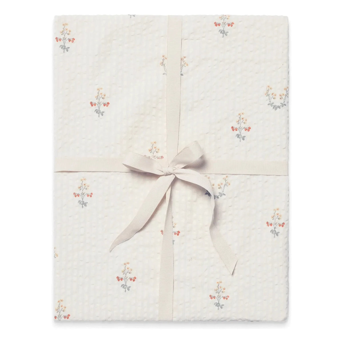 garbo&friends - Strawberry Sheet Set | Ecru