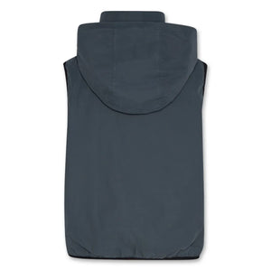 AO76 - Teddy Reversible Sleeveless Jacket | Blue