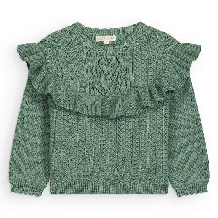 Louise Misha - Satia Sweater | Green