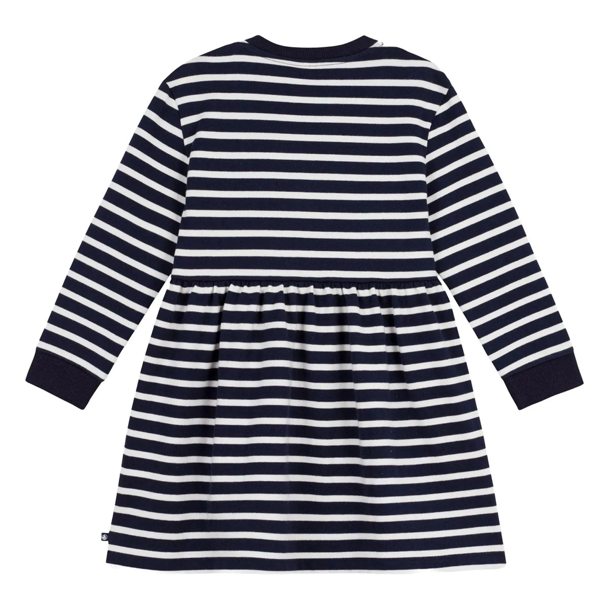 Petit Bateau - Striped Spanish-style Dress | Navy Blue