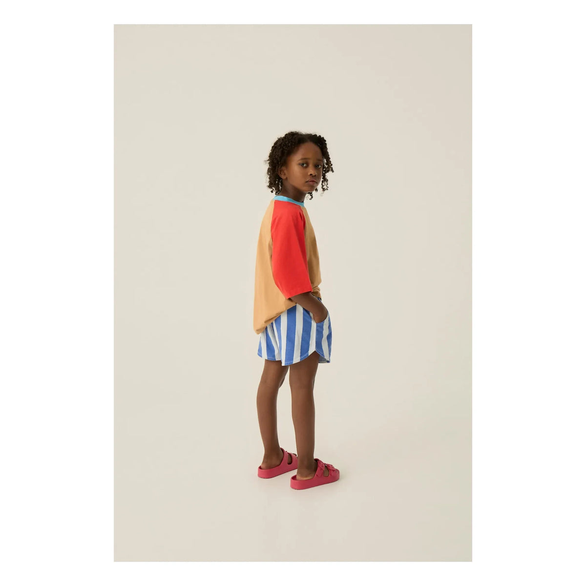 The Campamento - Striped Shorts | Blue