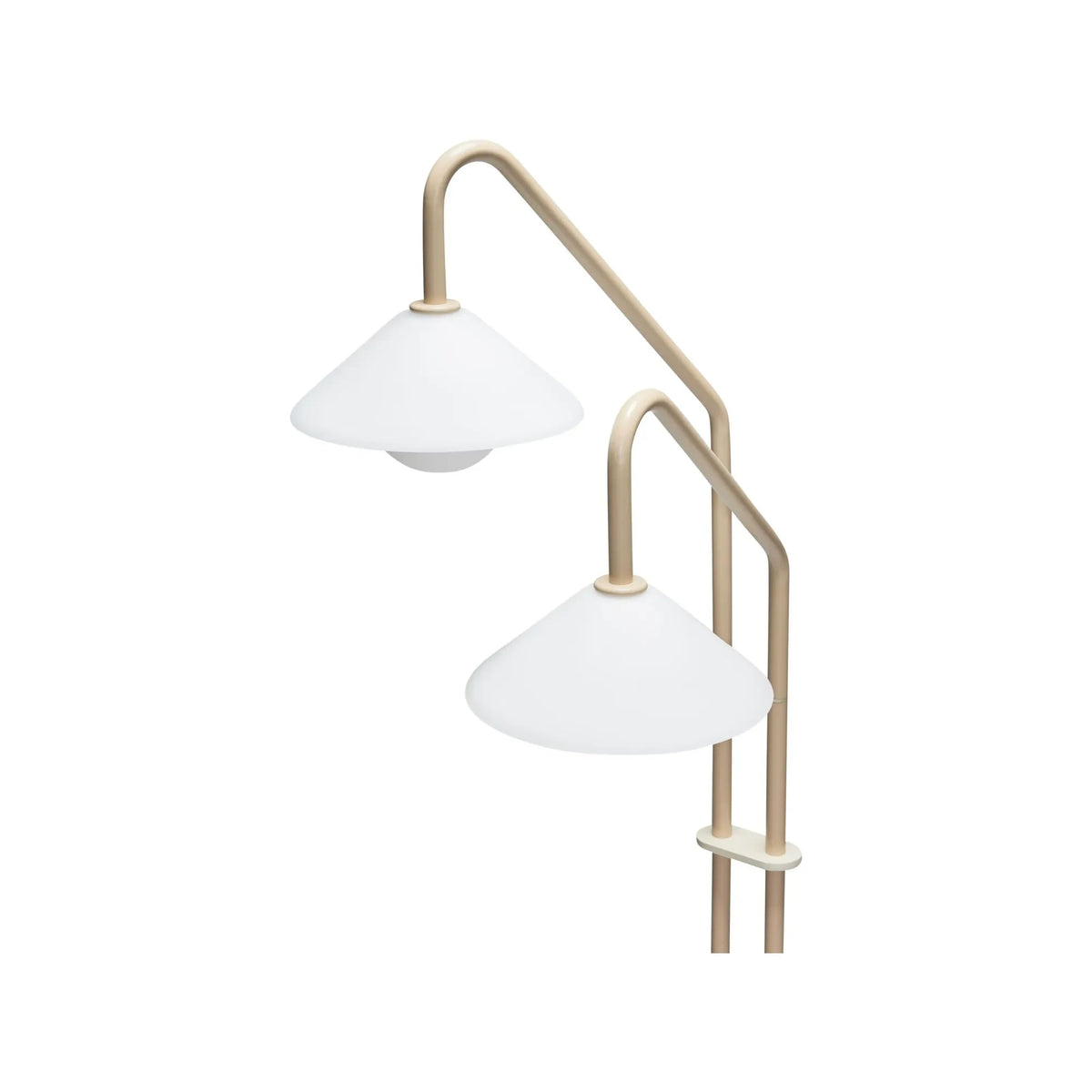 Hübsch - Como floor lamp | Beige