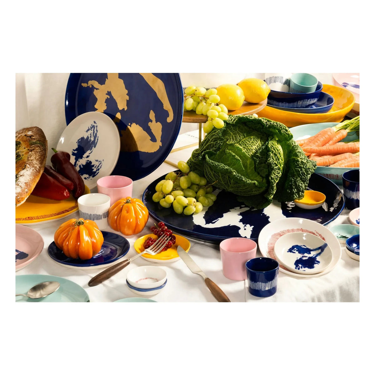 Serax - Tea cups, Ottolenghi - Set of 4 | White