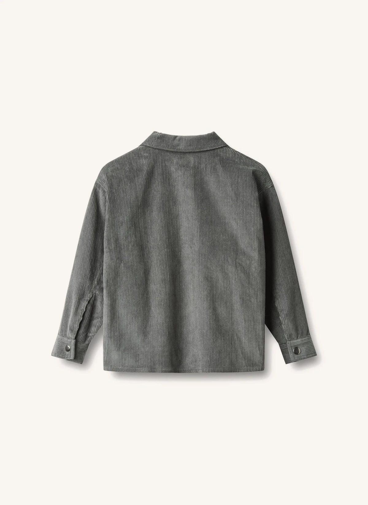 Wheat - Marcel Coton Bio Shirt | Grey Melange