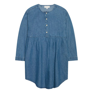 Smallable Kid - Drew Denim Dress | Denim Blue