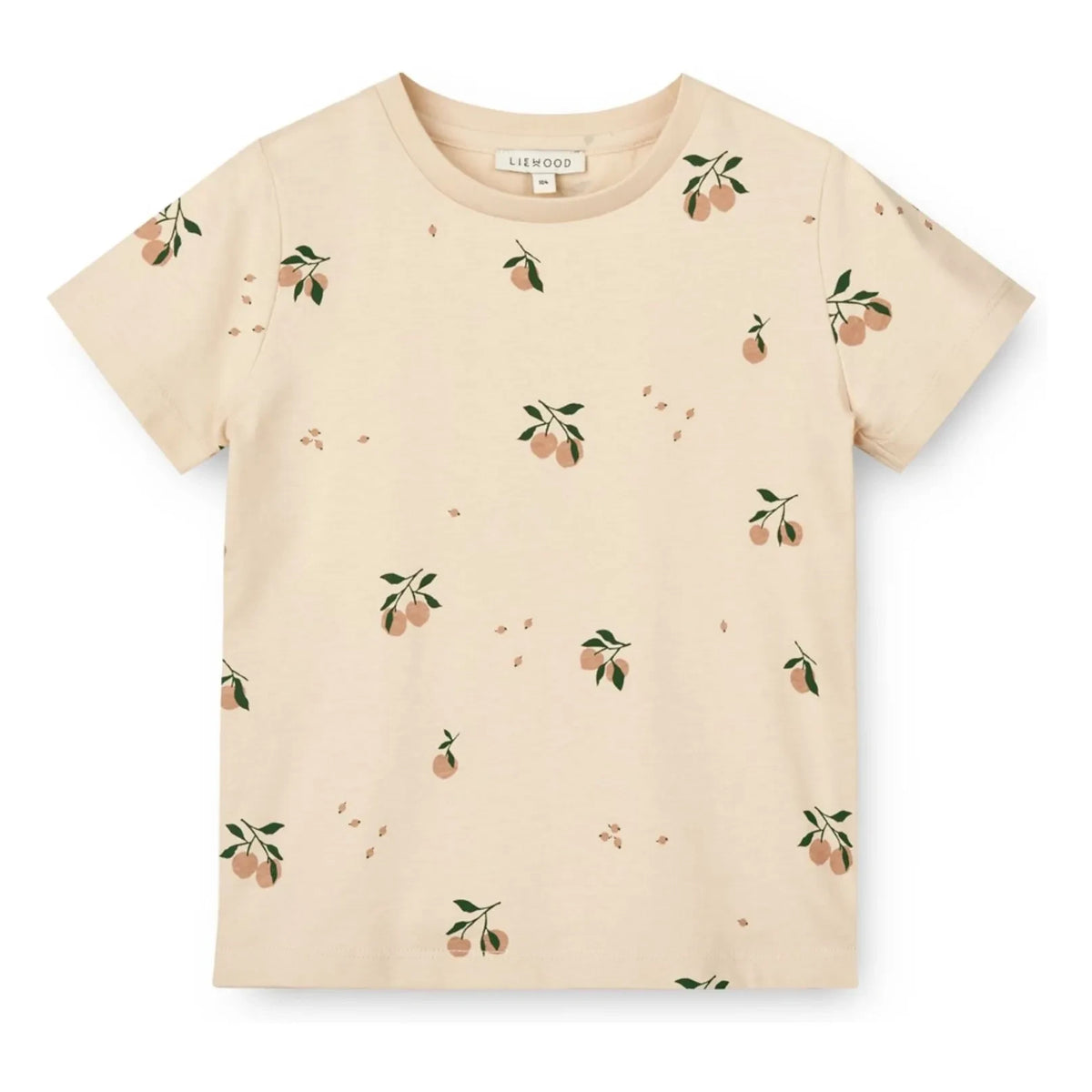 Liewood - Apia Peach Organic Cotton T-Shirt | Ecru