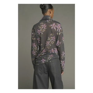 Soeur - Lisia Cotton Dropped Top | Charcoal Grey