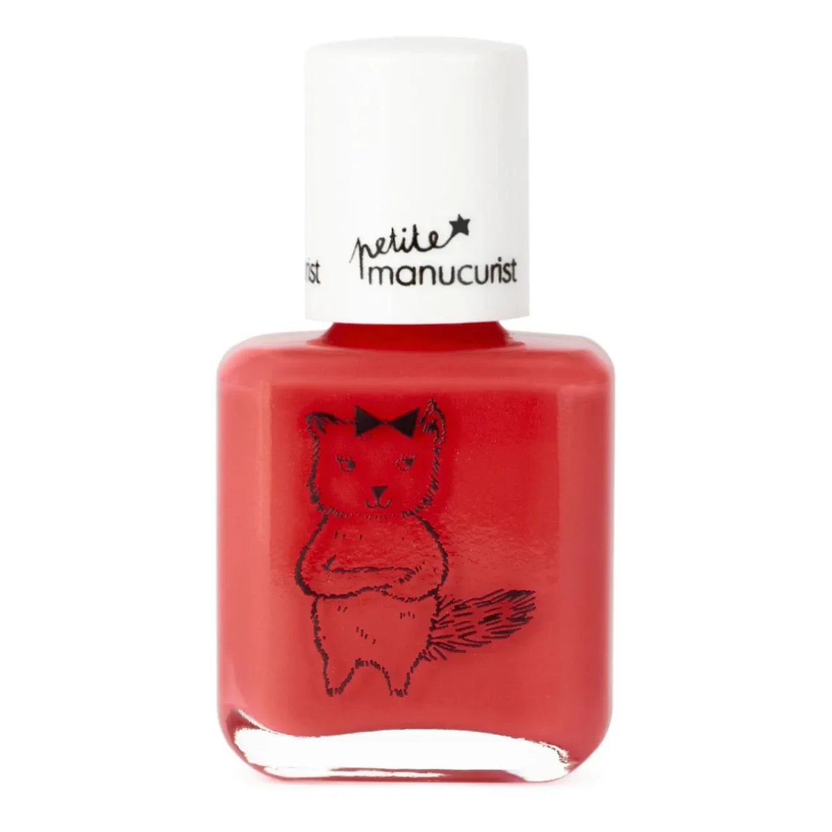 Manucurist - Kiki the Kitten Nail Polish for Kids - 8 ml | Rouge coquelicot