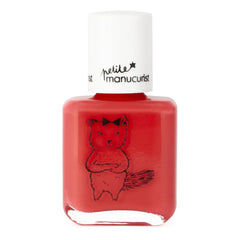 Manucurist - Kiki the Kitten Nail Polish for Kids - 8 ml | Rouge coquelicot