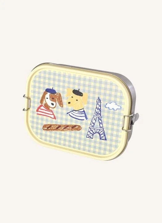 Rice - Paris Lunch Box | Blue