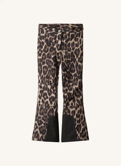 Molo - Harlie Leopard Ski Pants | Brown