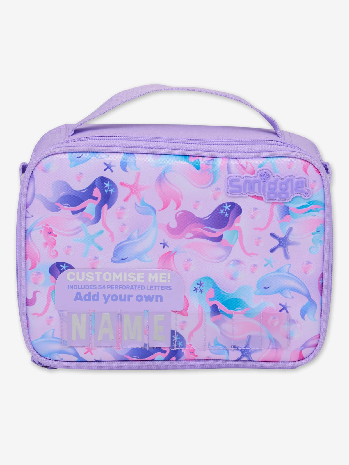 Smiggle - Aspire Rectangular Name Tag Lunch Bag