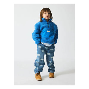 brunobruno nation - Dorethy AOP Organic Cotton Jeans | Blue