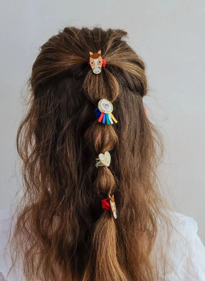 Mimi & Lula - 8-piece Ponytail Hair Tie Set | Beige