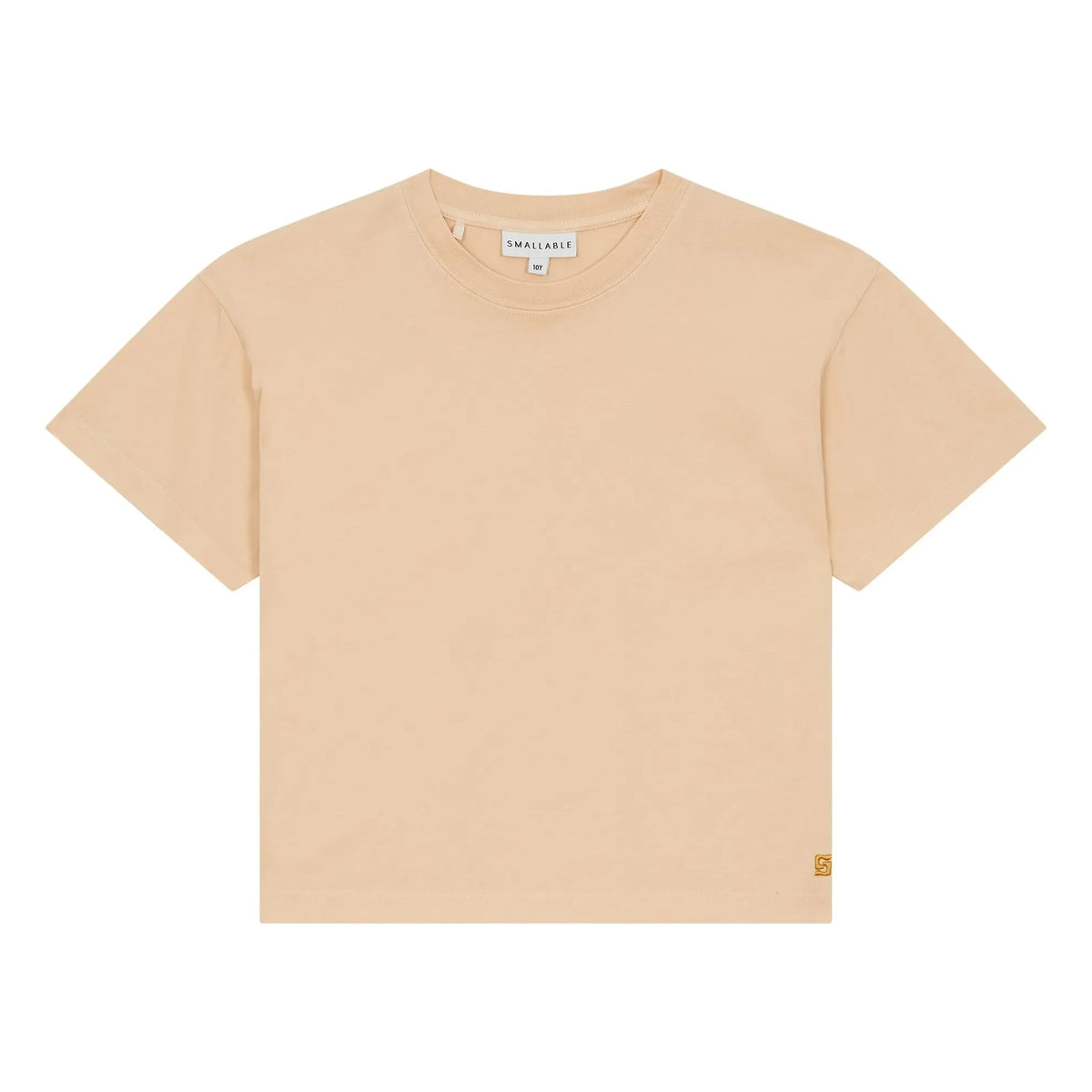 Smallable Kid - Liv Organic cotton T-shirt | Pale yellow