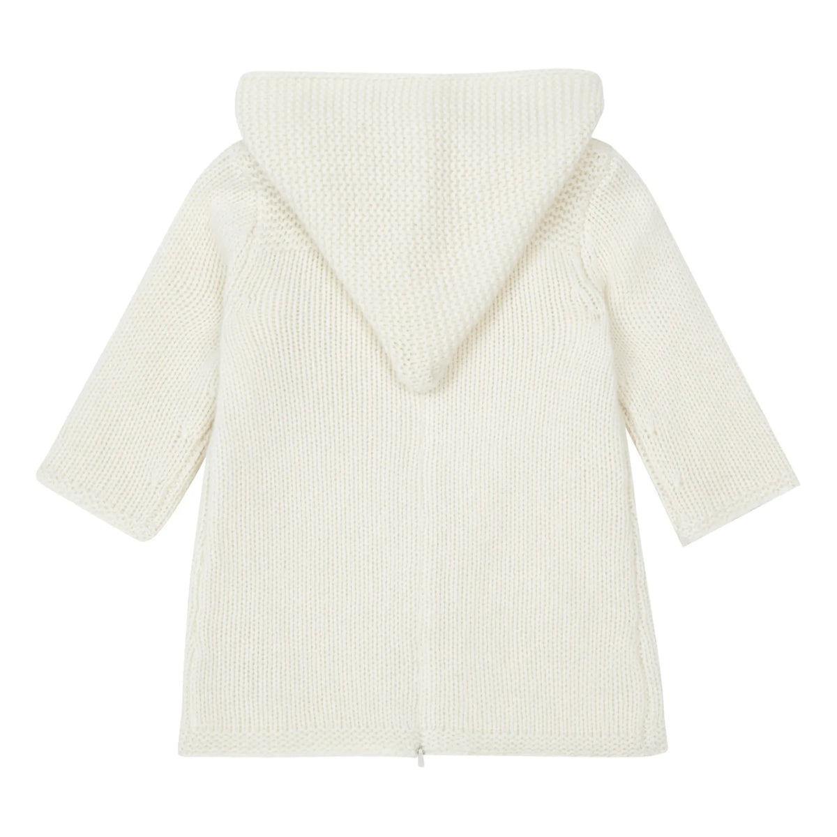 Bonpoint - Cashmere Hooded Sweater | Ecru